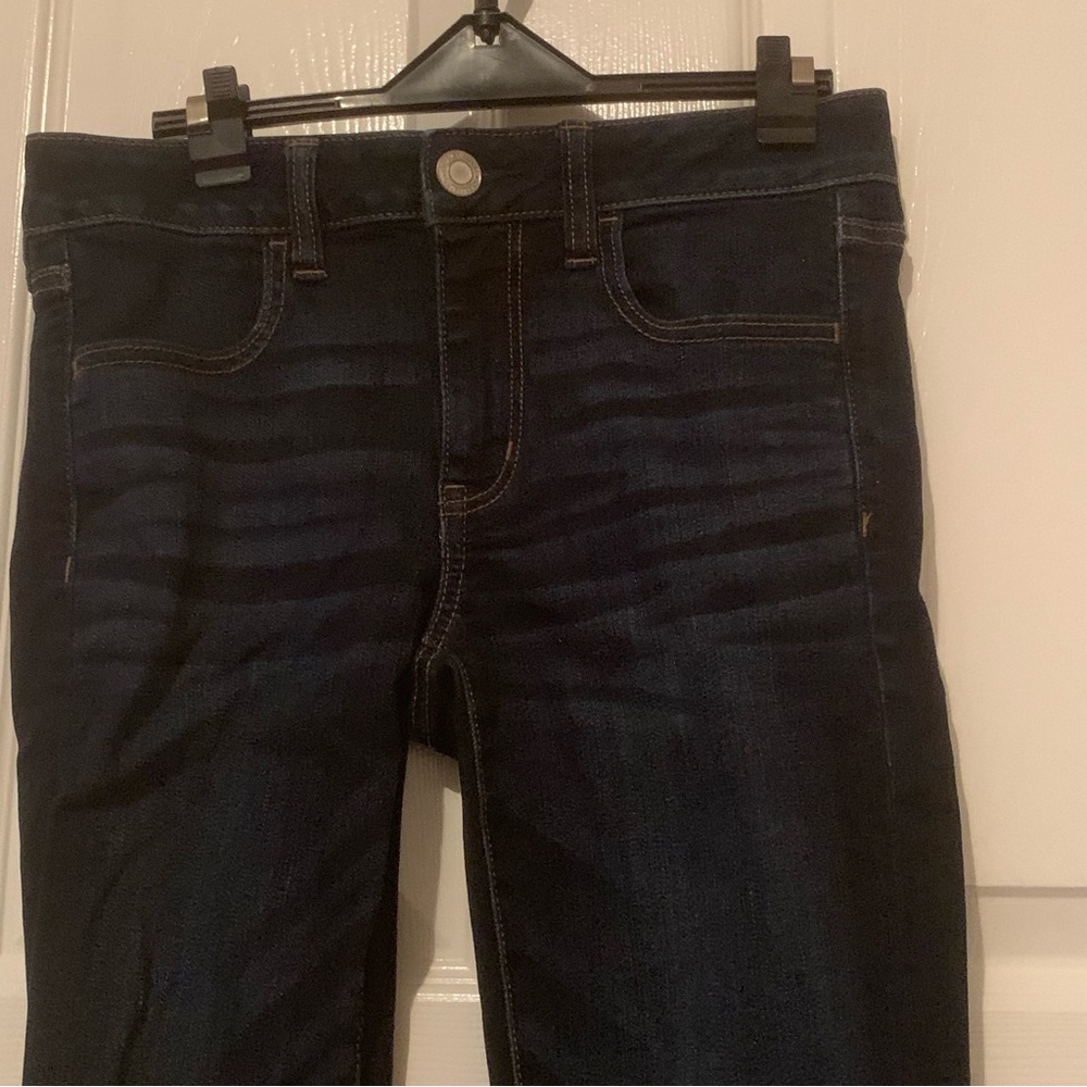 American Eagle Outfitters Women's Jegging in Dark Blue